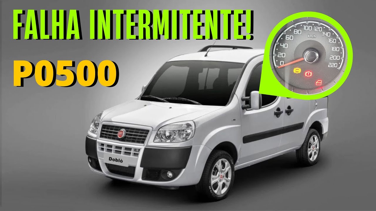 Falha intermitente P0500 - Sensor de velocidade (Fiat Doblo)