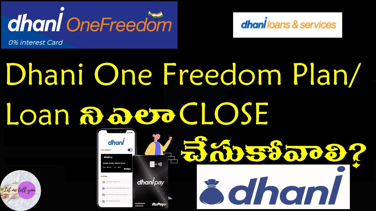 How to Close Dhani One Freedom Plan/ Loan || How to close dhani freedom Card || Cancel Dhani Card