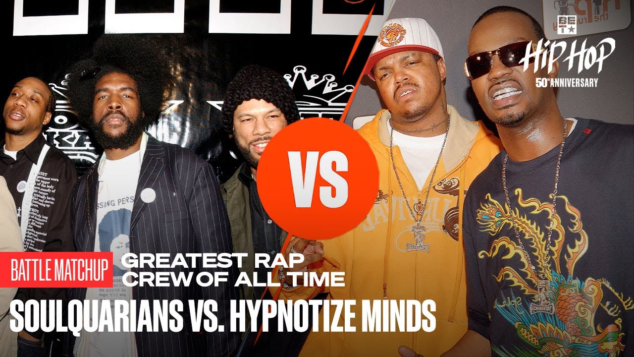 Soulquarians VS Hypnotize Minds | Round 2 East Coast | Vote Now For Greatest Rap Crew Of All Time