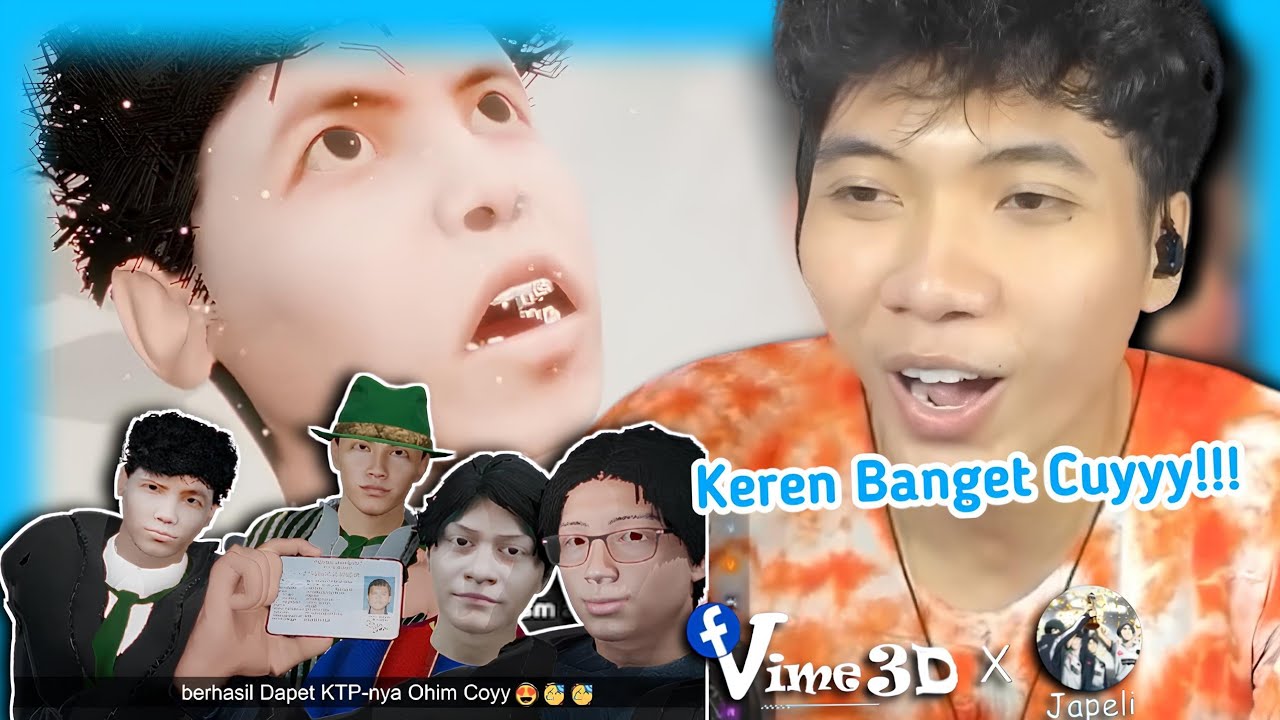 Bang Ino Reaction Vime3D X Japeli | [ @InoGeminkLiveStreaming & @Vime3D ]