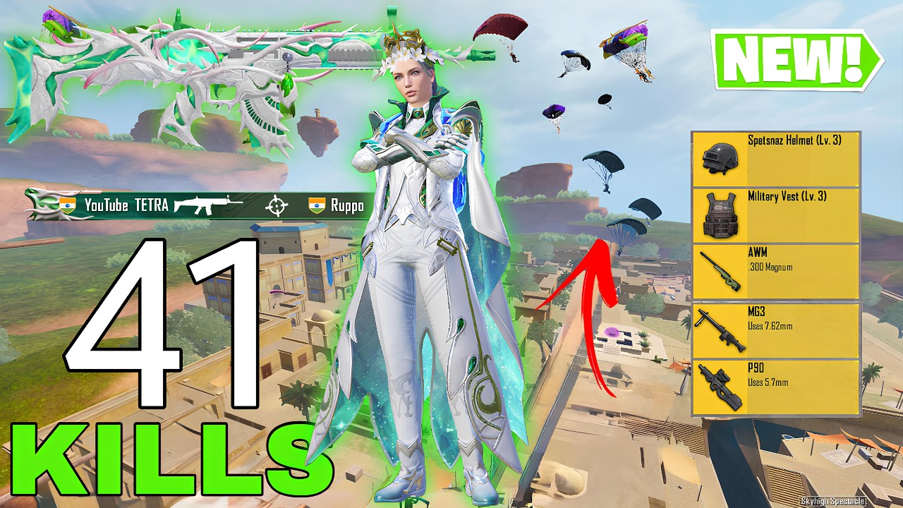 41 KILLS!🔥BEST LOOT FASTEST GAMEPLAY With SILVANUS XSUIT😍SAMSUNG,A7,A8,J5,J6,J7,J2,J3,XS,A3,A4,A5,A6