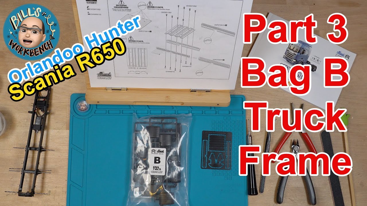 Orlandoo Hunter Scania R650 Bag B Truck Tow and Fenders OH32T01