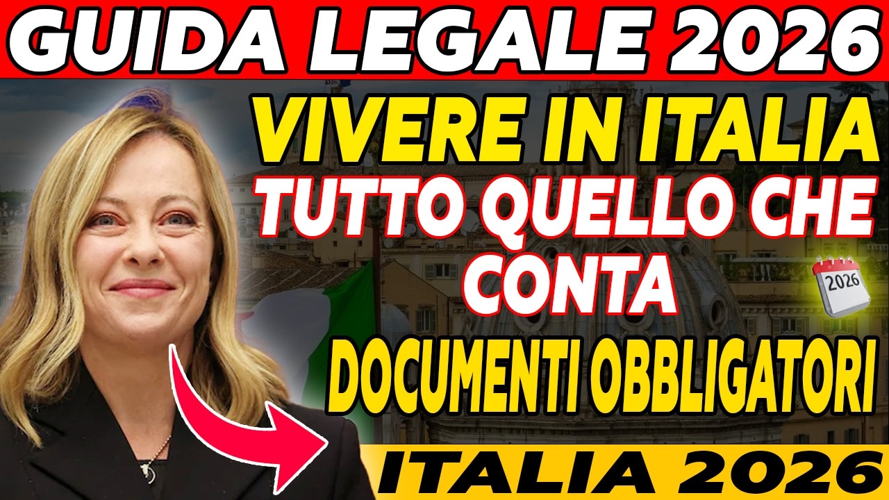 Trasferirsi in Italia nel 2026 Tutto Quello che Devi Sapere Guida Legale
