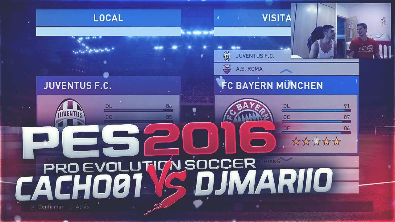 PES 2016 | DjMaRiiO vs Cacho | ¿PERO ESTO QUÉ ES? ¿EL FIFA?
