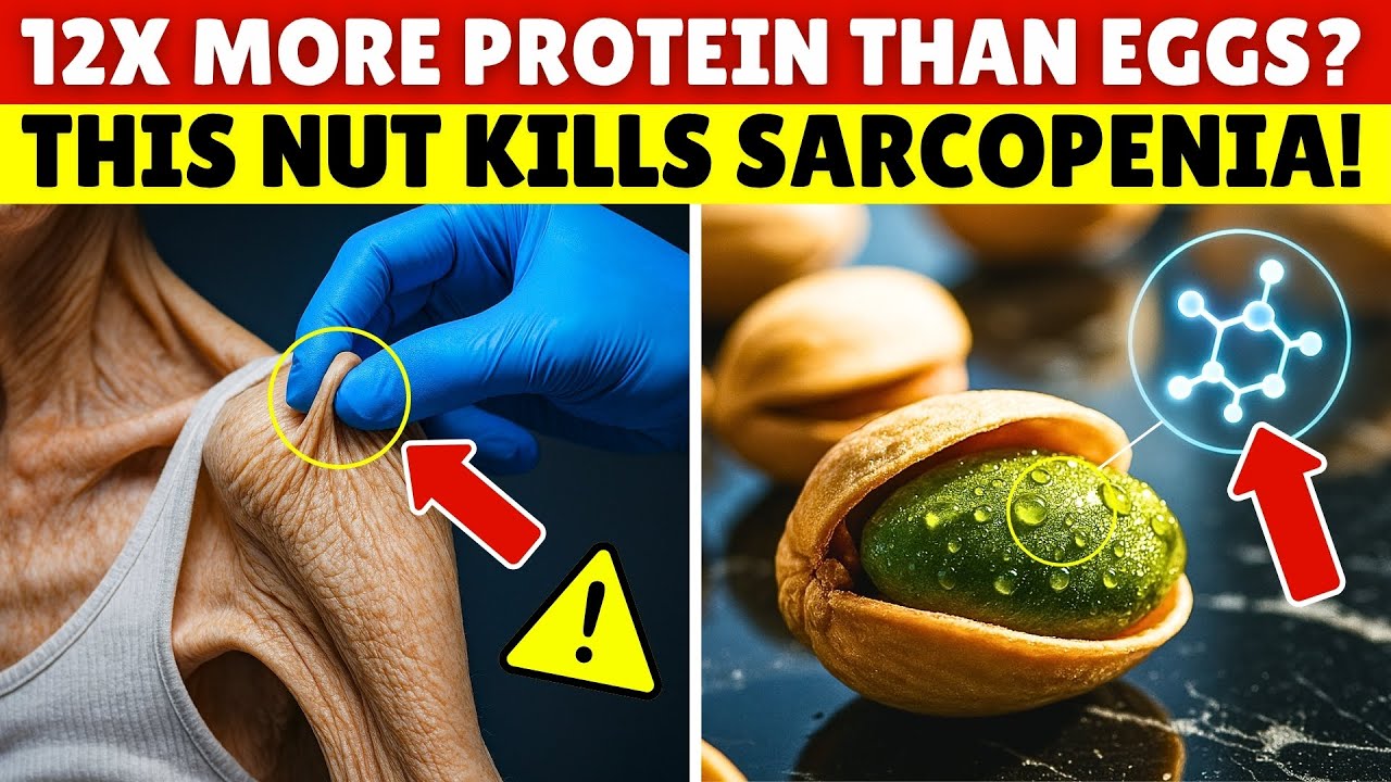 Over 70? THIS NUT Has MORE Protein Than Eggs! Fights Sarcopenia FAST | Senior Health Tips