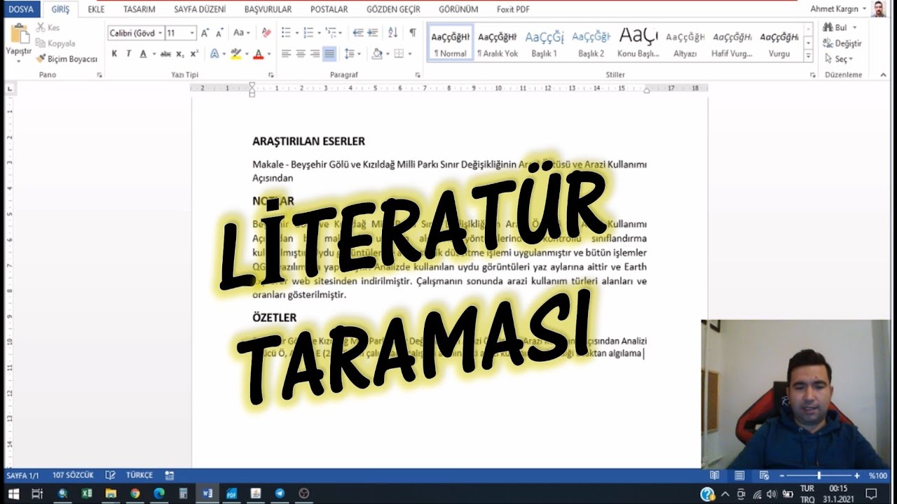 Literatür Taraması Nasıl Yapılır