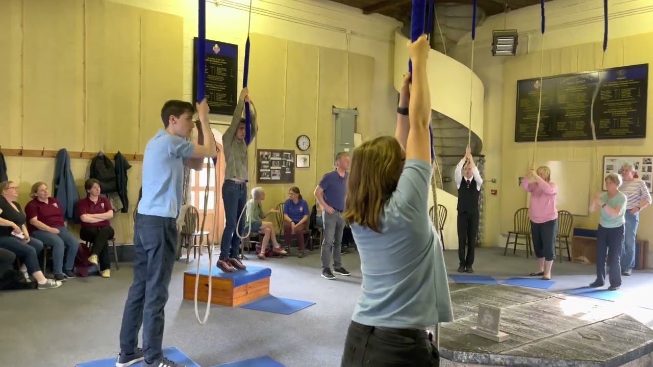 Bellringing at Guildford Cathedral, Surrey