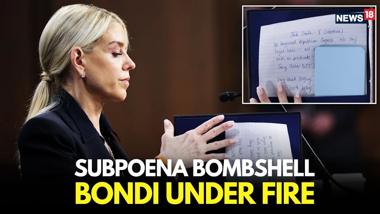 Pam Bondi Under Fire Over Epstein Files | Lawmakers Furious In Heated Hearing | LIVE-N18L