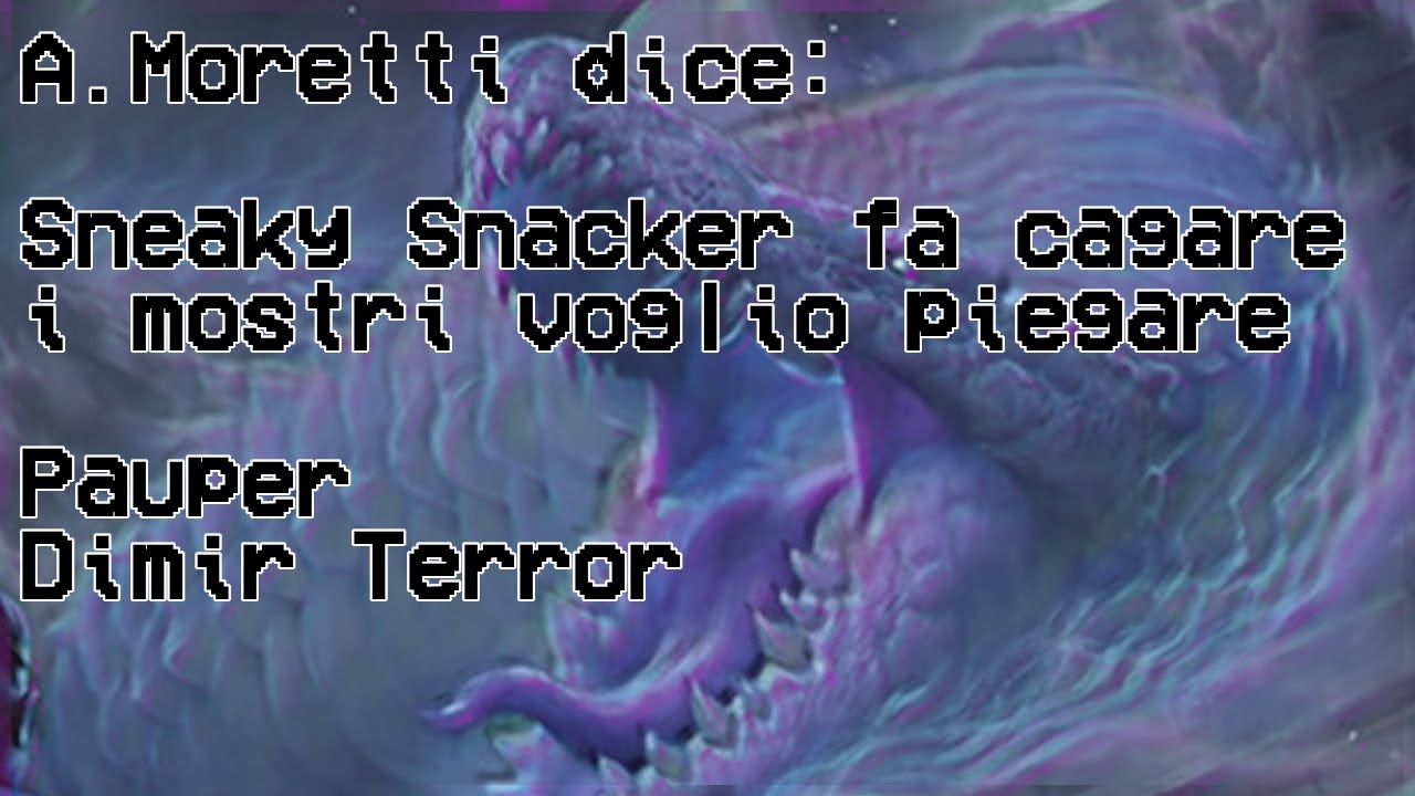 [ITA] Lega Pauper con Dimir Terror (Streaming del 12/05/2025)