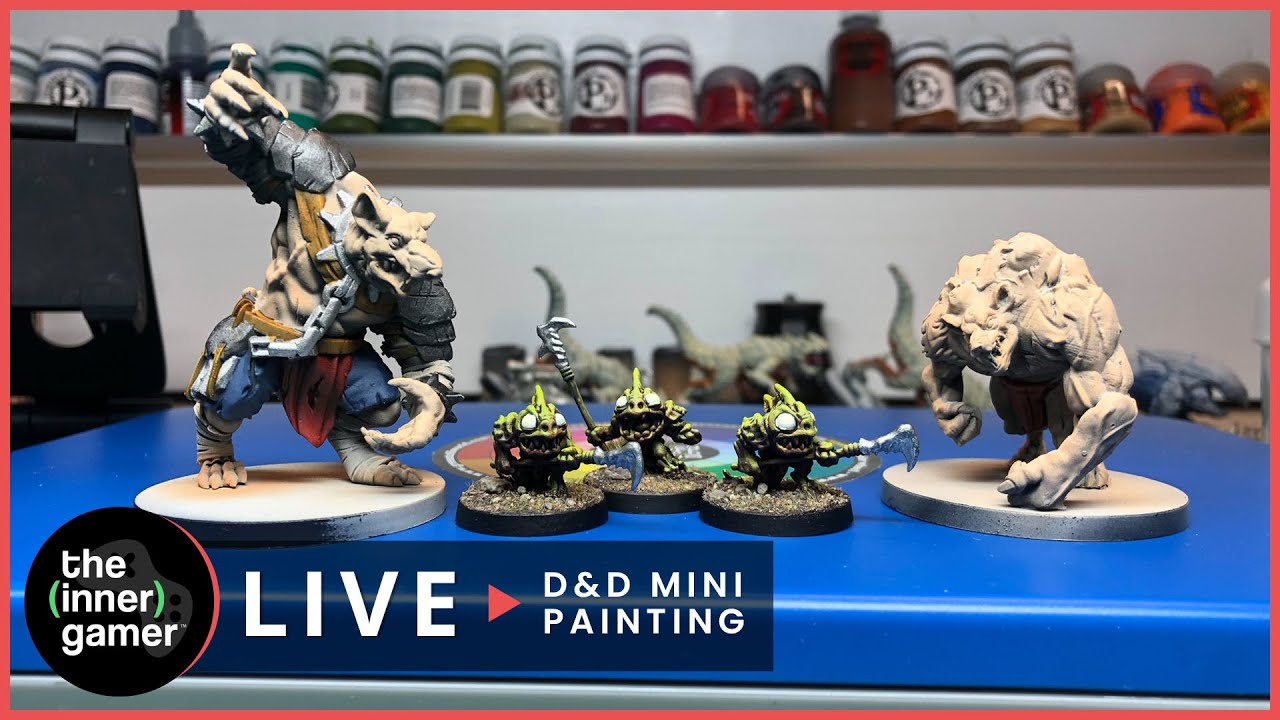 DnD Mini Painting: Bring on the Vermin!