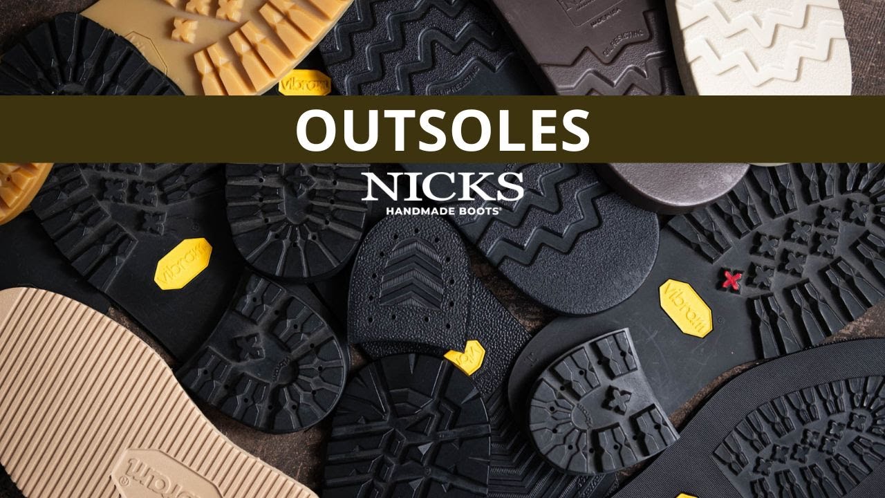 Outsole Options | Nicks Handmade Boots