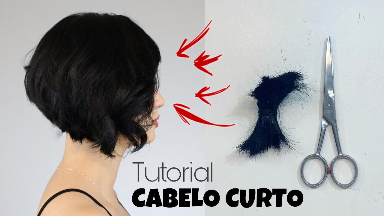 CORTANDO MEU CABELO CURTO SOZINHA EM CAMADAS | Namie Kishimoto
