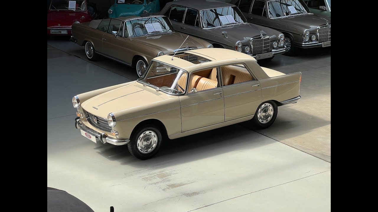 Rundgang Peugeot 404 GT, 1965