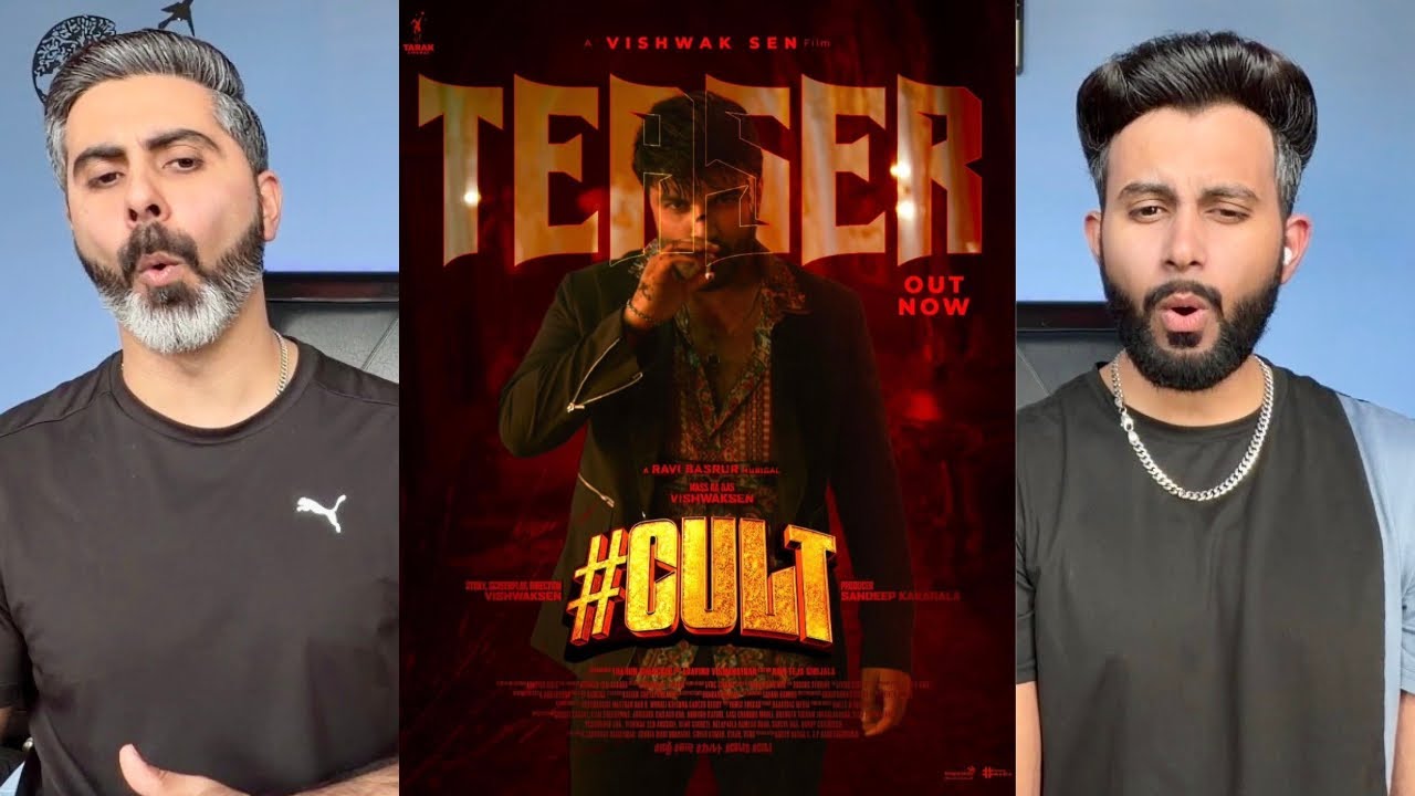 CULT Red Band Teaser Reaction | Vishwak Sen | Ravi Basrur | Sandeep Kakarala