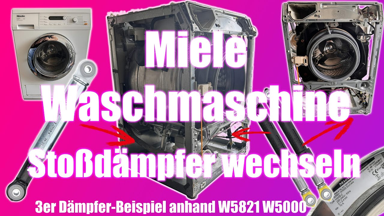💪 Miele Waschmaschine Stoßdämpfer wechseln – Anleitung für Anfänger & Ersatzteil-Tipps
