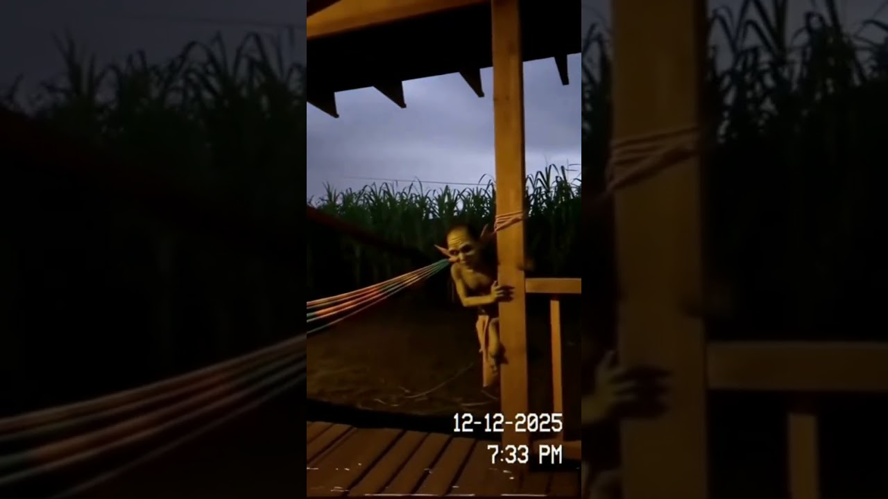 Duende grabado, en granja#camcorder #duende #atardecer #duendes #foundfootage