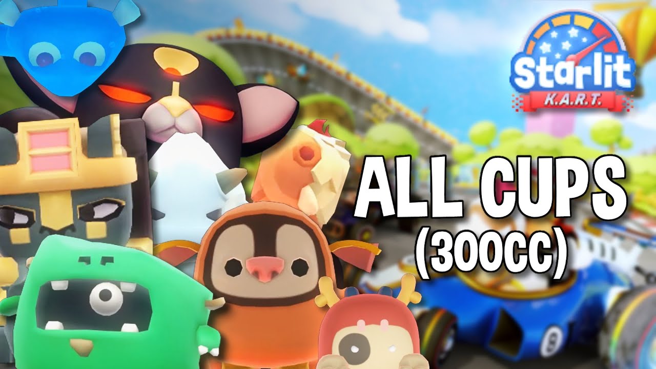 STARLIT KART RACING (PS4) – ALL CUPS (300CC)