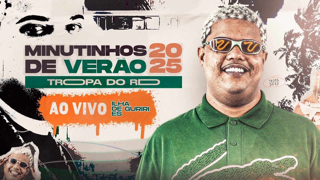 DVD - MINUTINHOS DE VERÃO 2025 - AO VIVO GURIRI - ES - DJ RD DE SÃO MATEUS