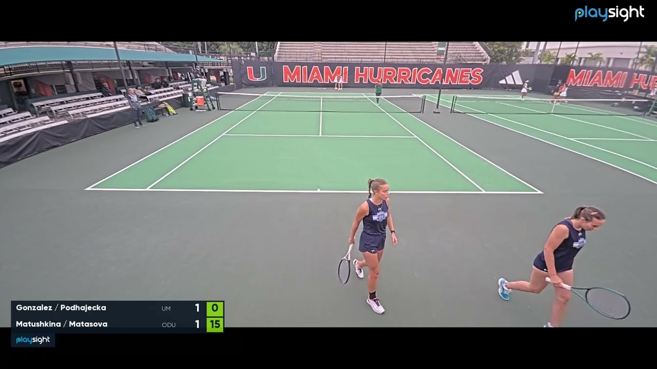 Women's doubles 2  - ODU v MIAMI  - 18 03 26
