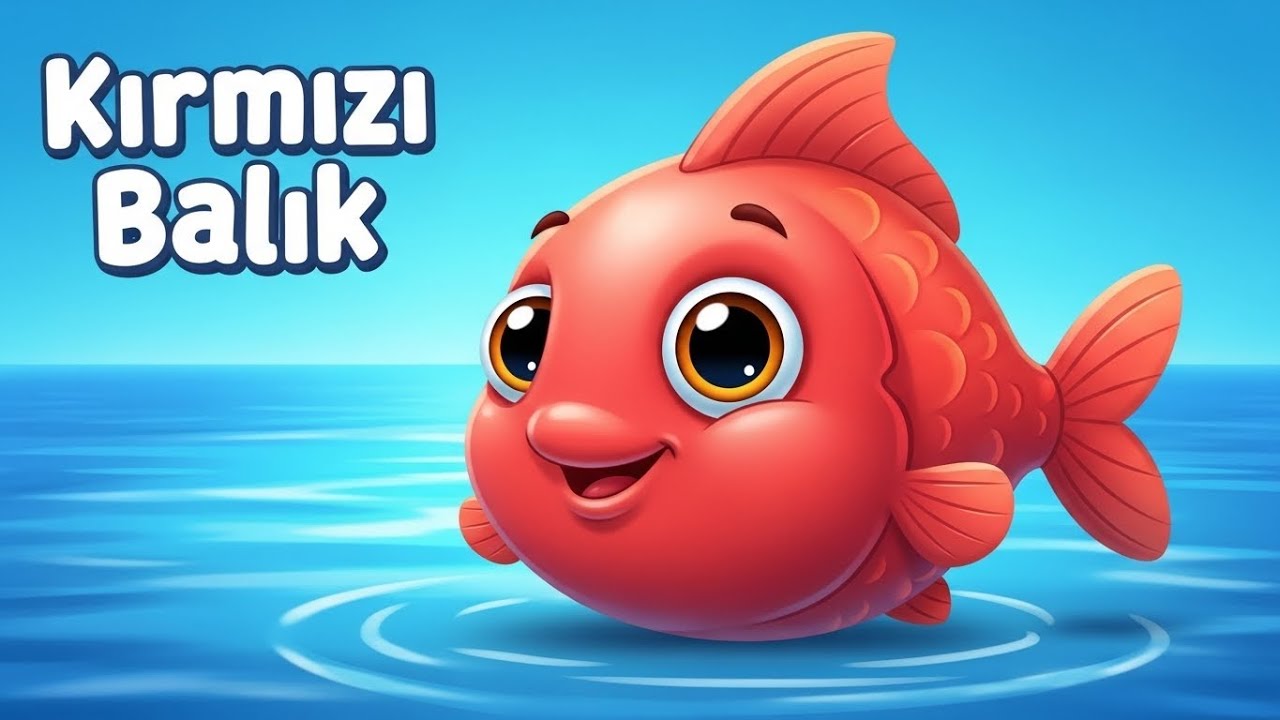 Kırmızı Balık Gölde 🐟 | Eğlenceli Çocuk Şarkısı