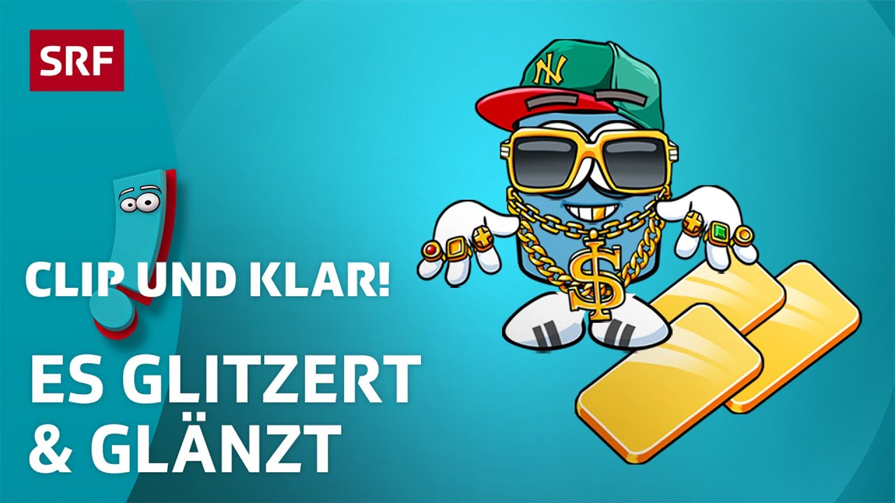 Woher kommt Gold? | SRF Kids – Clip und klar! | Für Kinder erklärt