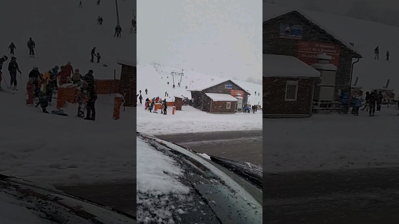 Ski lift #skiing #skifahren #snow #schneeflocken