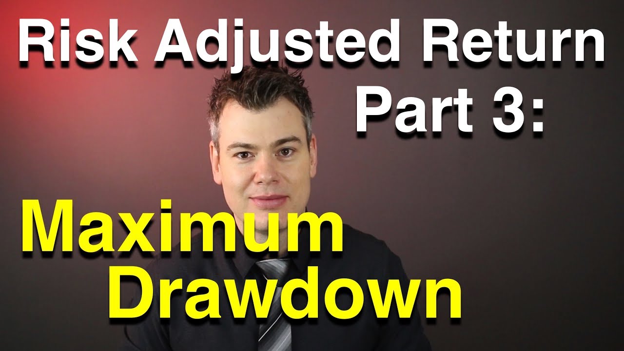 Maximum Drawdown:  Risk Adjusted Return Series part 3