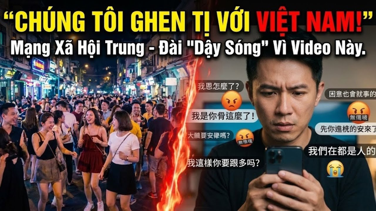 VIỆT NAM Khiến TRUNG QUỐC – ĐÀI LOAN SỐC NẶNG: YouTuber Đài Loan Ngỡ Ngàng Trước Đêm Hà Nội Tự Do