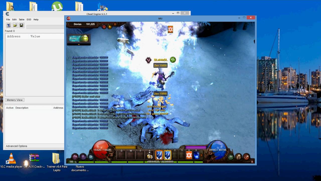 Como usar Cheat engine 6.5.1 en Mu Online