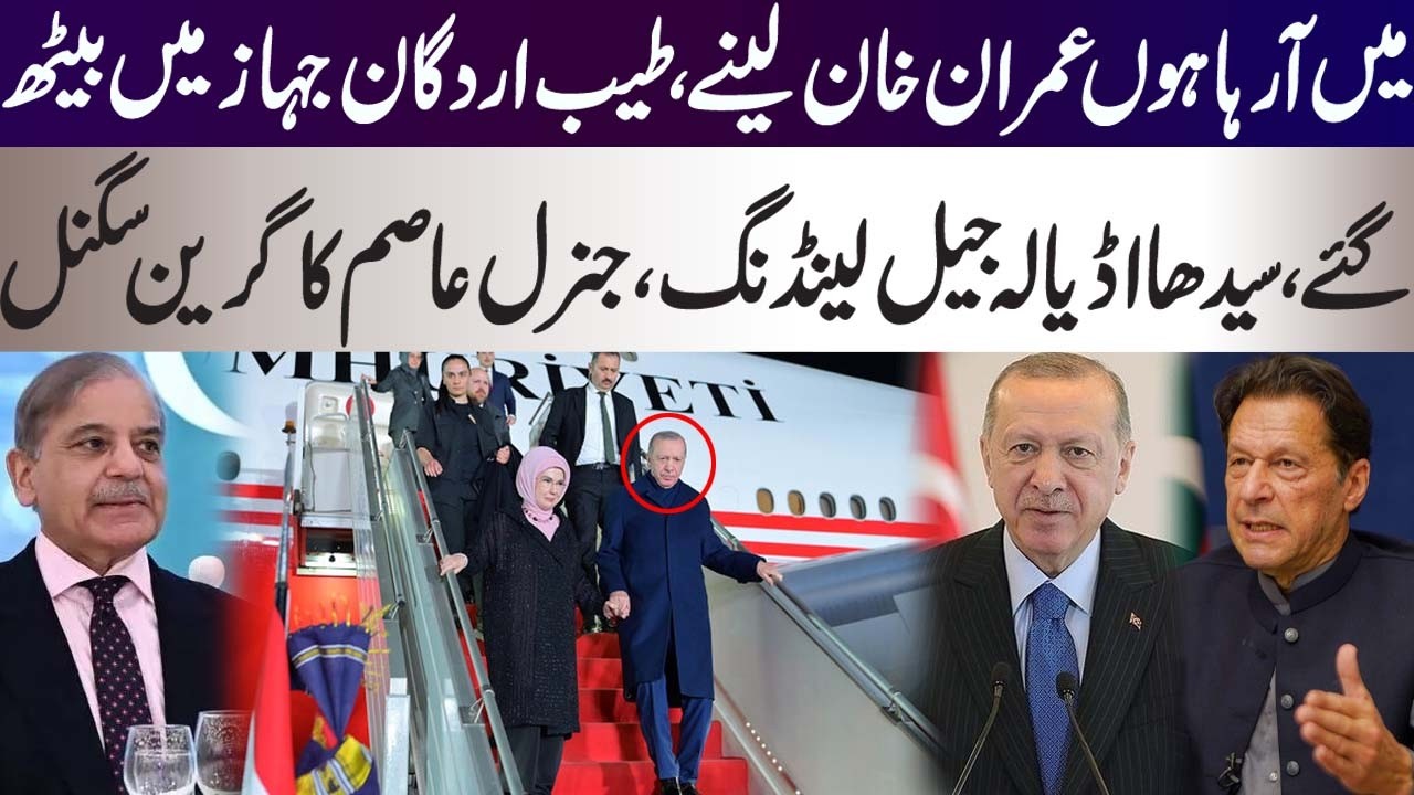 I'm coming to Pakistan for bringing Imran Khan, Tayyab Erdogan reach at Adiyala