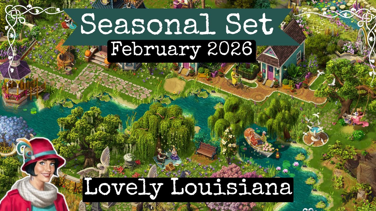 February 2026 Seasonal Set - Lovely Louisiana - June’s Journey