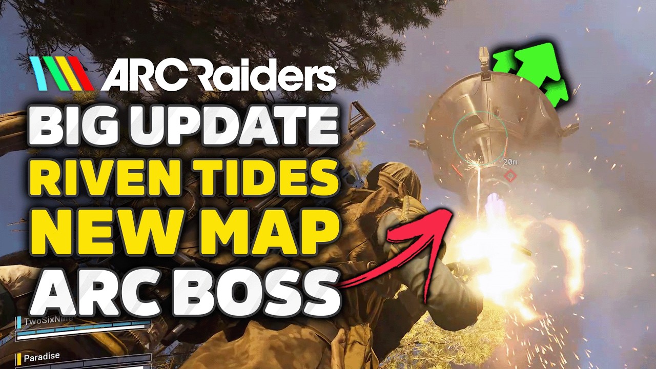 Новое обновление ARC Raiders: советы, карта, турбина ARC, снаряжение и хитрости (Riven Tides)