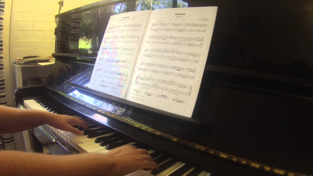 Sonatina HWV 585 by George Frideric Handel  |  Trinity piano grade 3  |  2012-2014