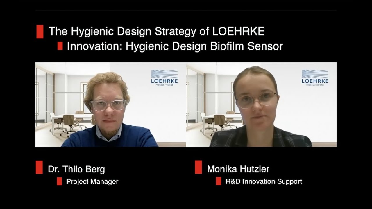 The Hygienic Design Strategy of LOEHRKE: Biofilm Sensors