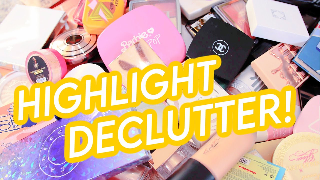 HIGHLIGHTER DECLUTTER: ONLY KEEPING 15!