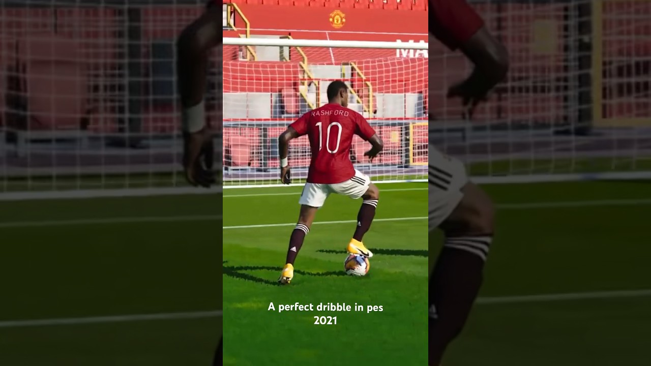 A perfect dribble in PES 2021
