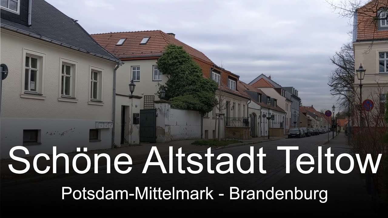 SPAZIERGANG IN TELTOW / BRANDENBURG - Sch&ouml;ne historische Altstadt l&auml;dt zum Flanieren ein