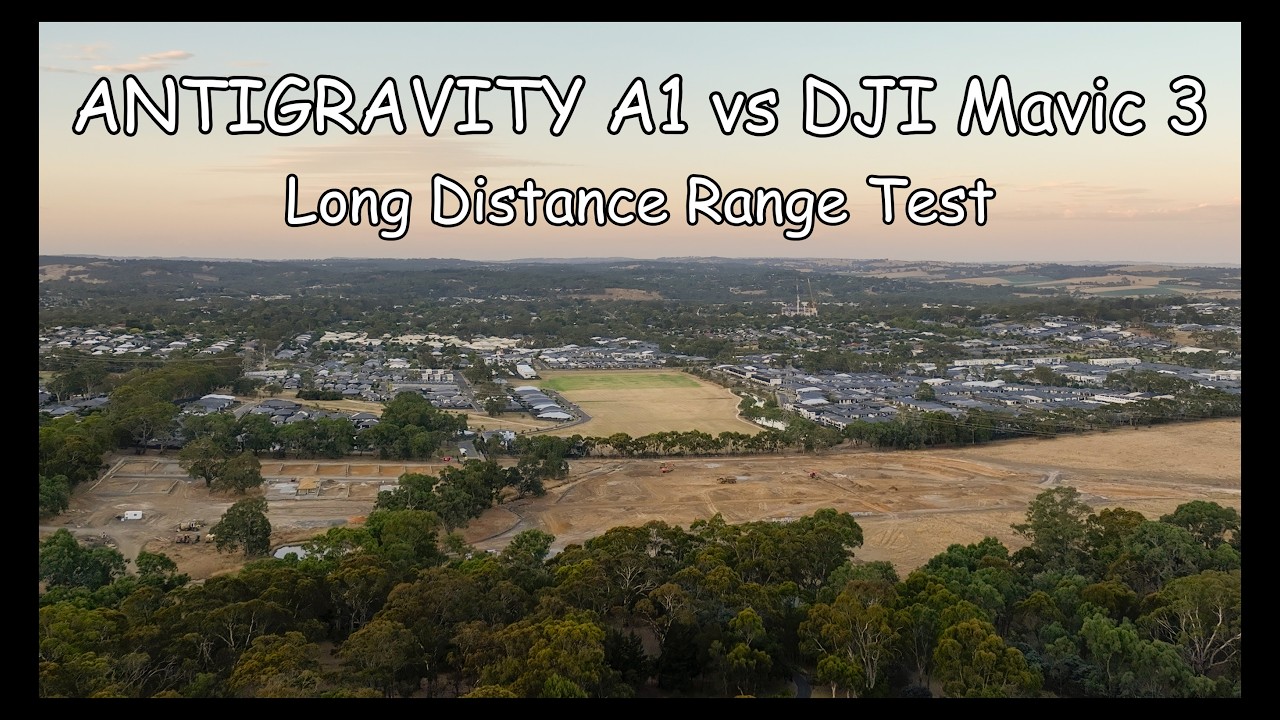 Long Distance Range Test - Antigravity A1 vs DJI Mavic 3