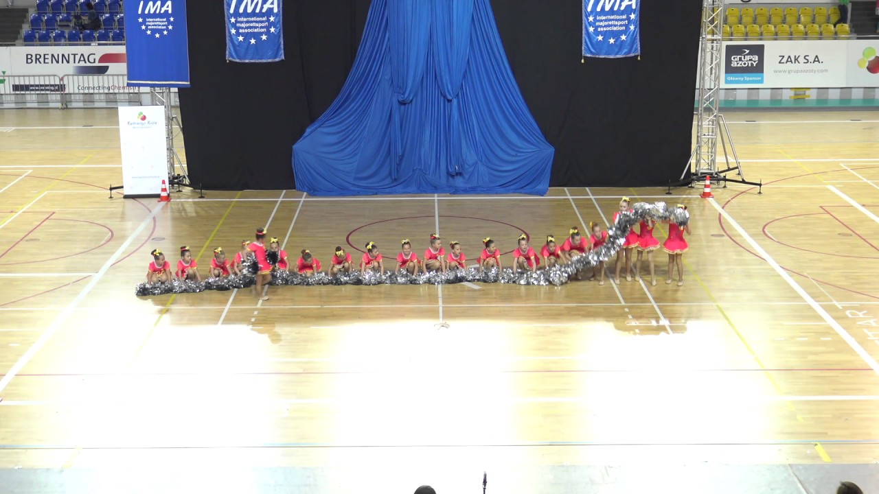 Midi Perełki scena pom-pom kadetki MP 2017