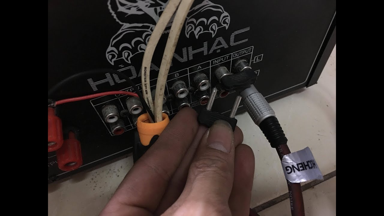 Cách kết nối vang số với Amply cực đơn giản và lợi thế của việc sử dụng cầu chữ U.