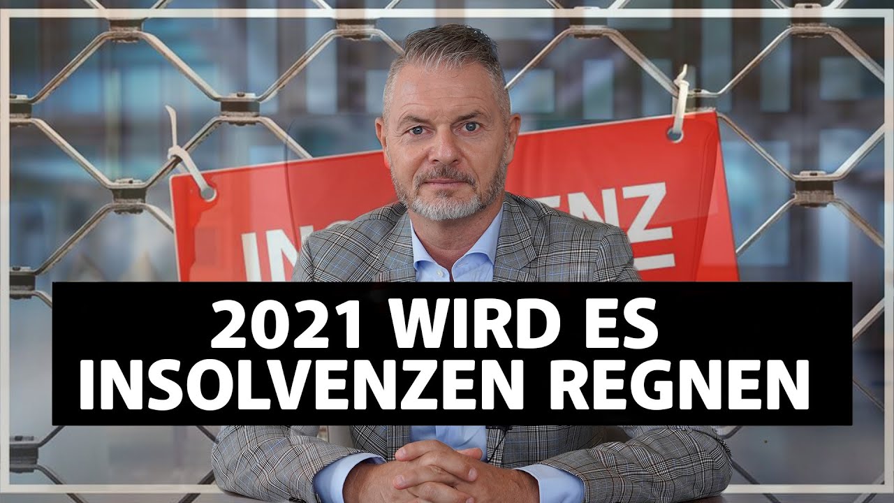 Die vorhersehbare Katastrophe! 2021 wird es Insolvenzen regnen! I Dirk Kreuter spricht Klartext