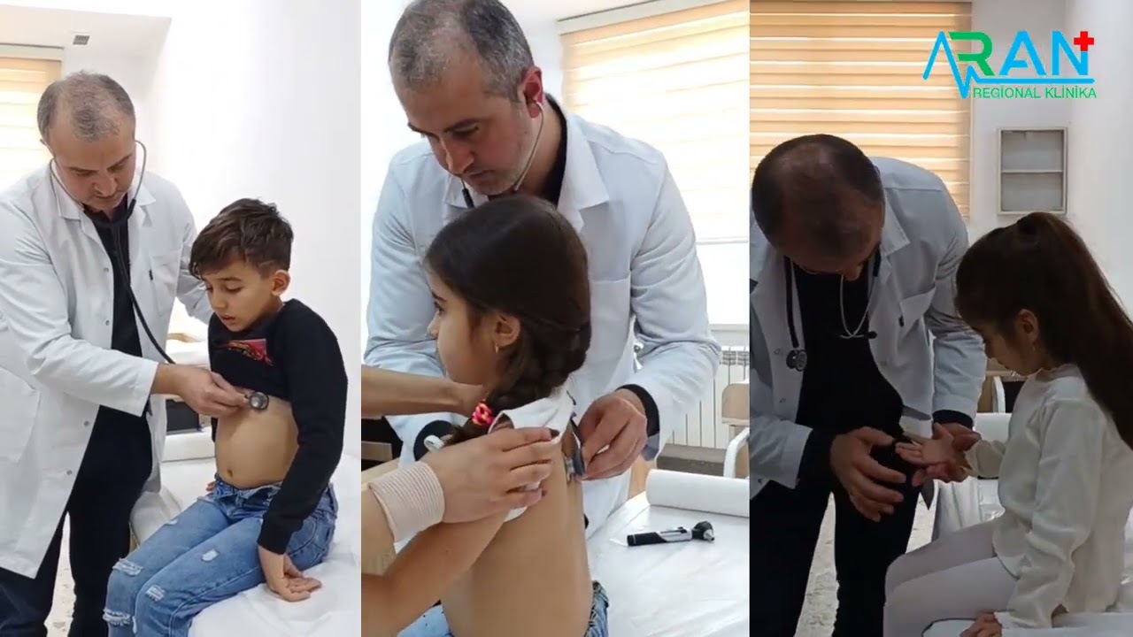 ​ ​​Uzman Pediatr​​ Dr. Elnur Huseynov​ pasiyentləri Aran Regional Klinikada​