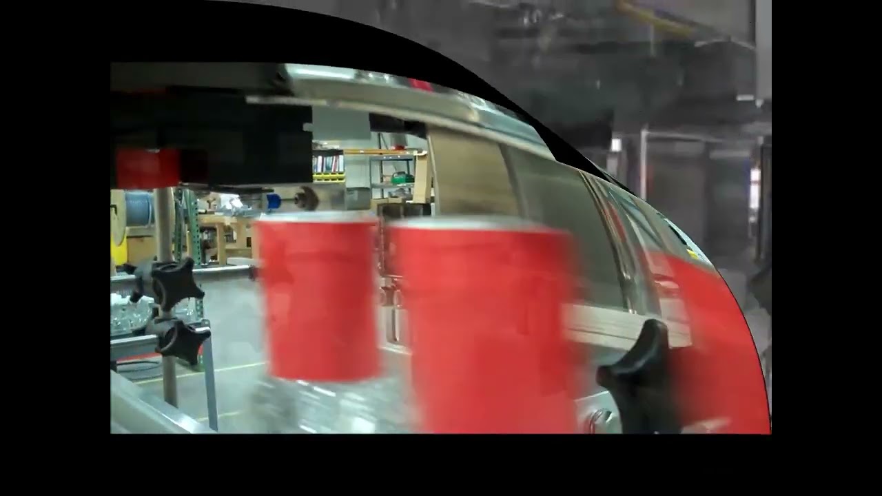 Axon EZ-100HSX High-Speed Tamper Evident Band Applicator Banding a Variety of Bottles | ProPac.com