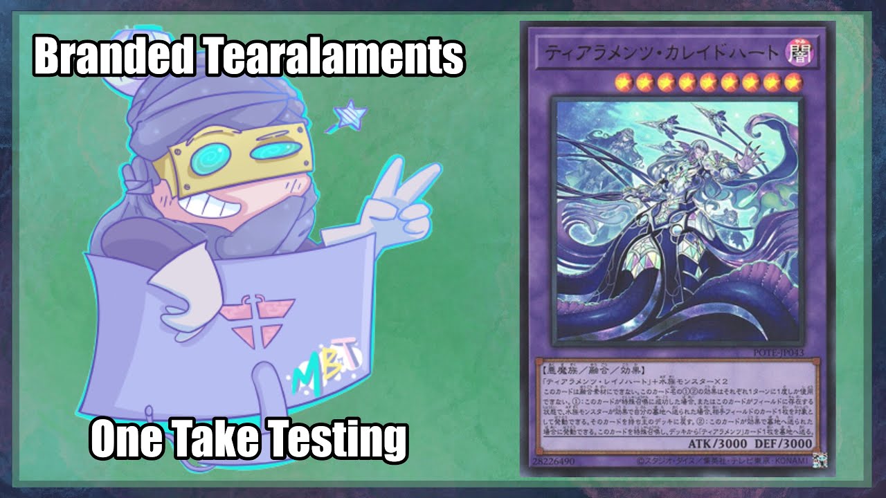 BRANDED TEARALAMENTS - One Take Testing