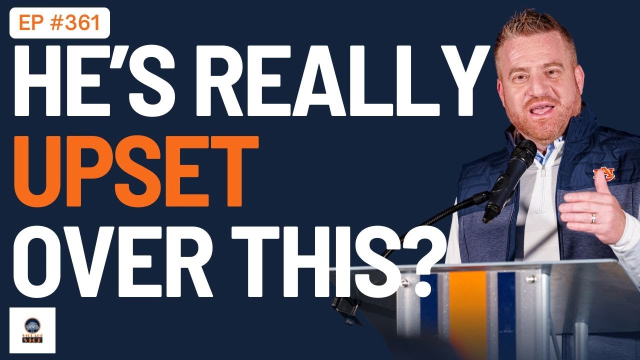 LIVID? Auburn Podcaster is UPSET Over Alex Golesh's Comments Yesterday