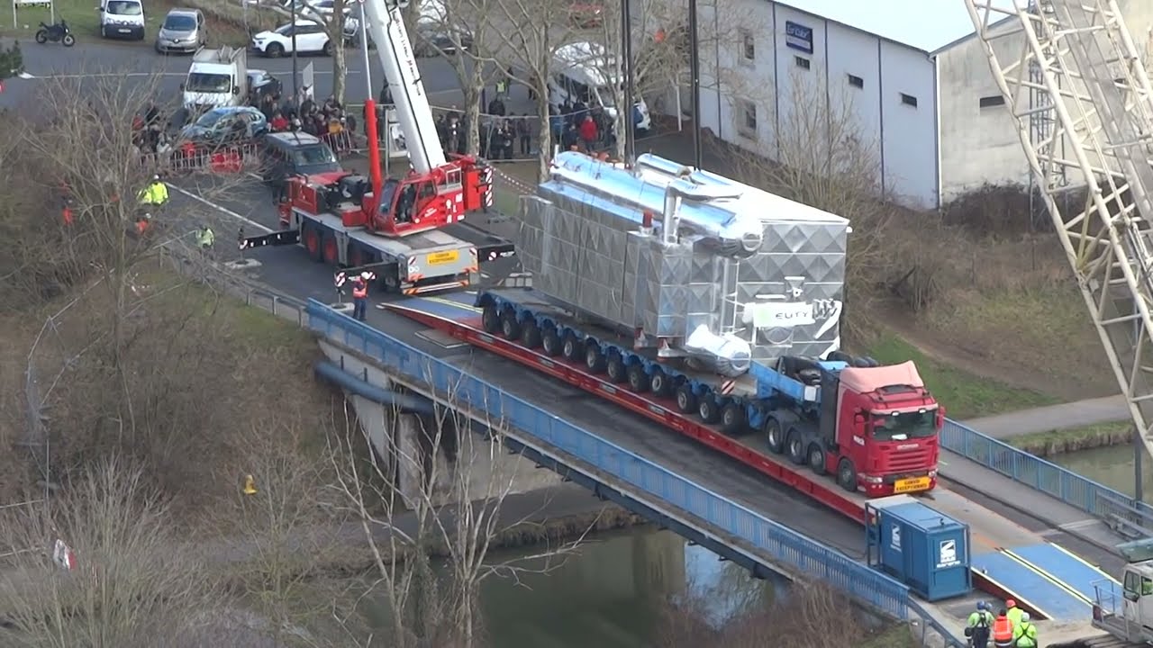 Levage Dufour, Relevage convoi accidenté,Vidéo02, Copyright Manugo