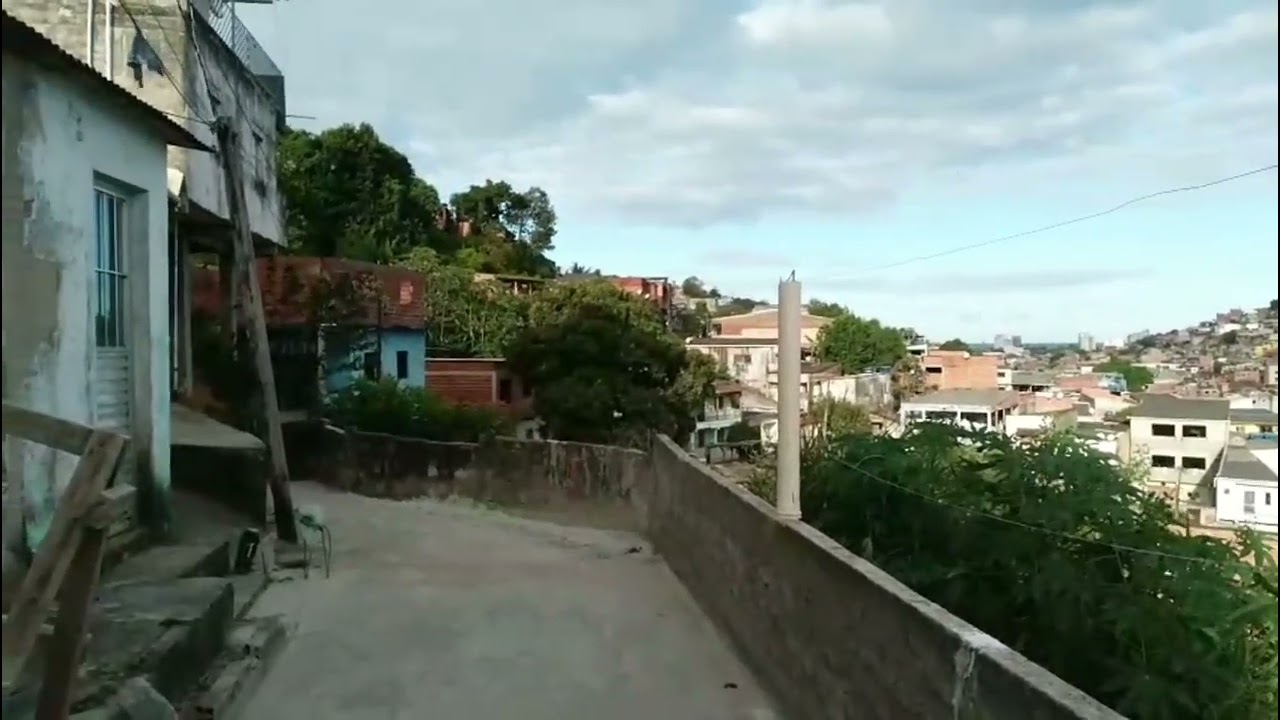 ILHEUS BAHIA, VISTA AlTO DA RUA DO CANO