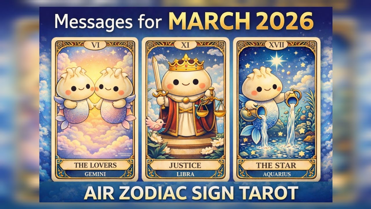 🌬️ Air Signs 🥟 &bull; Messages coming in for the beginning of MARCH 2026 🎴