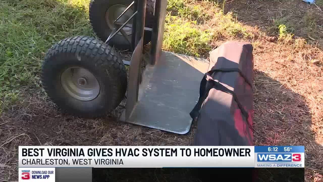 Best Virginia installs HVAC system to homeowner in need