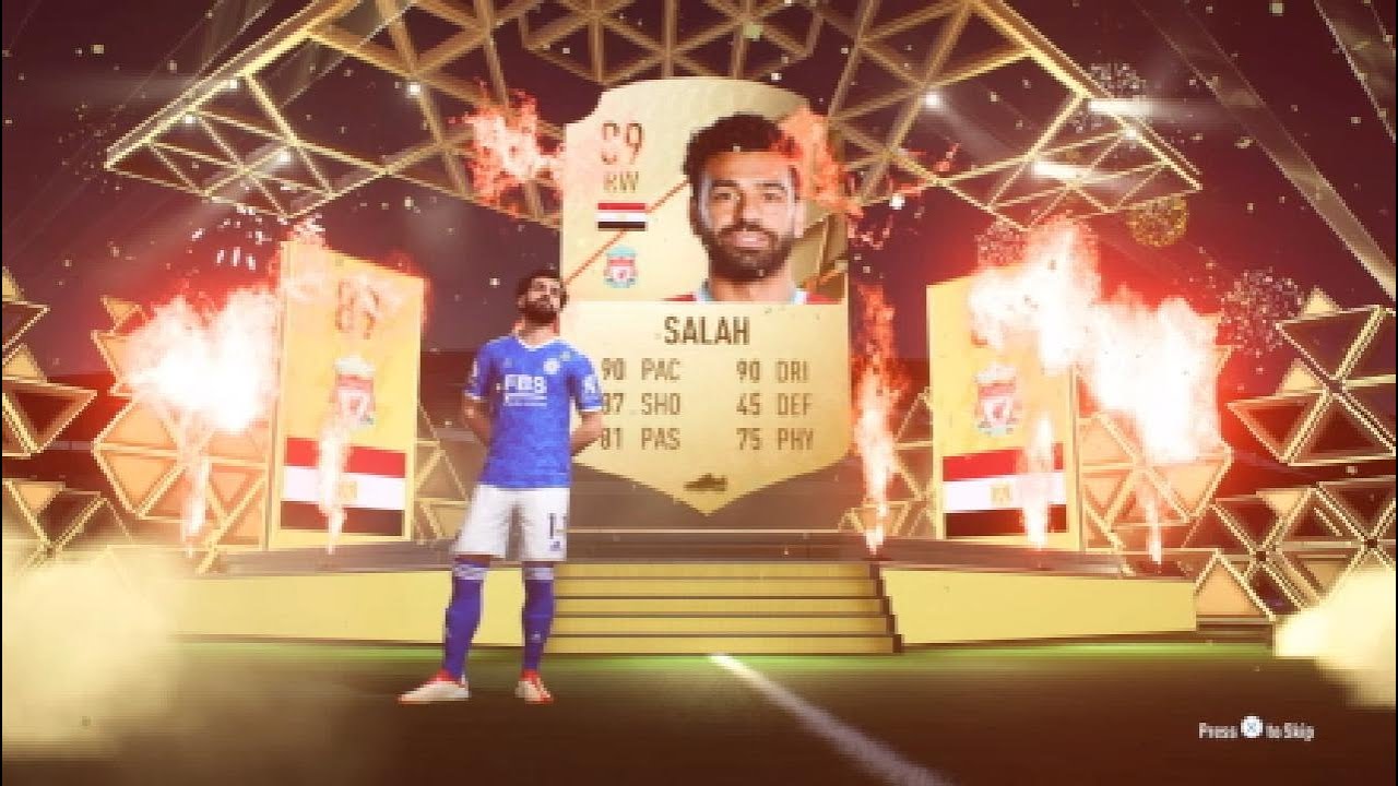 Packing Mohamed Salah In Fifa 22